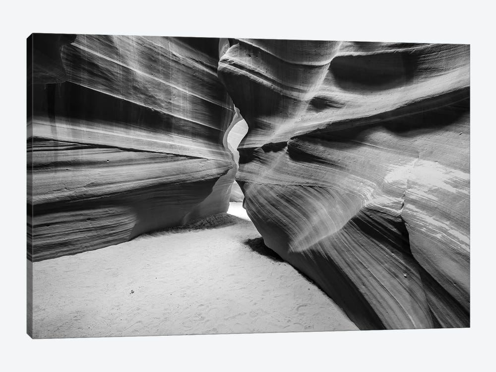 Slickrock Formations III, Upper Antelope Canyon, Navajo Indian Reservation, Arizona, USA by Russ Bishop 1-piece Canvas Artwork