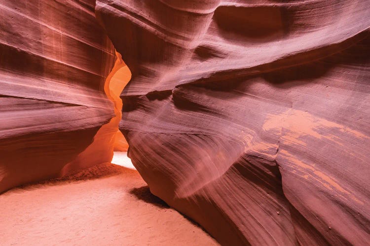 Slickrock Formations IV, Upper Antelope Canyon, Navajo Indian Reservation, Arizona, USA