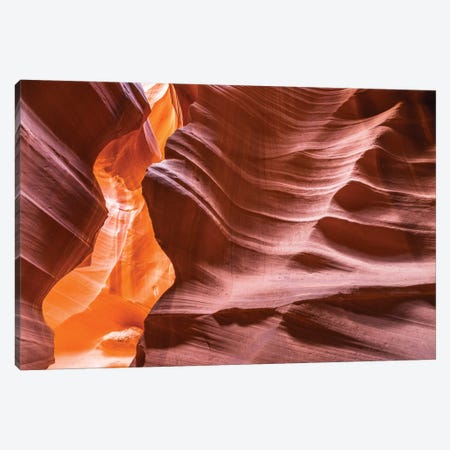 Slickrock Formations V, Upper Antelope Canyon, Navajo Indian Reservation, Arizona, USA Canvas Print #RBS148} by Russ Bishop Canvas Print