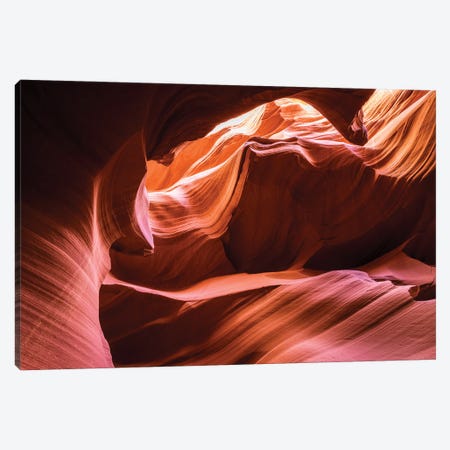 Slickrock Formations I, Lower Antelope Canyon, Navajo Indian Reservation, Arizona, USA Canvas Print #RBS149} by Russ Bishop Canvas Art Print