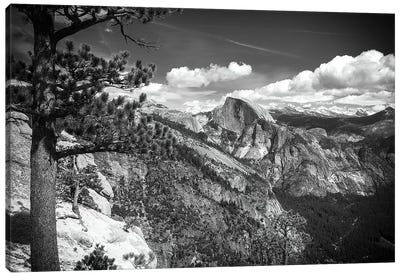 Half Dome from Yosemite Point, Yosemite National Park, California, USA Canvas Art Print