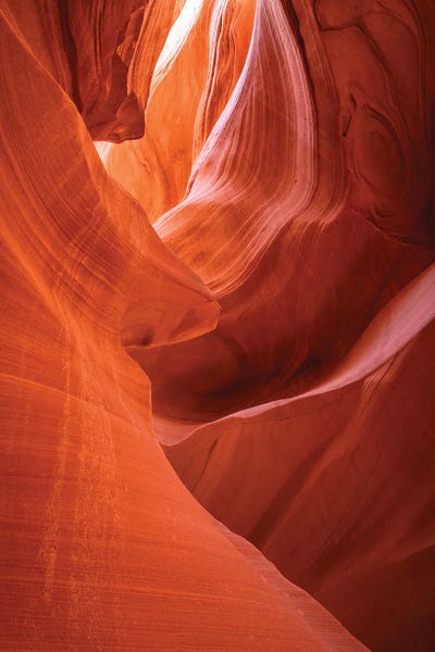 Slickrock Formations III, Lower Antelope Canyon, Navajo Indian Reservation, Arizona, USA by Russ Bishop acrylic art print