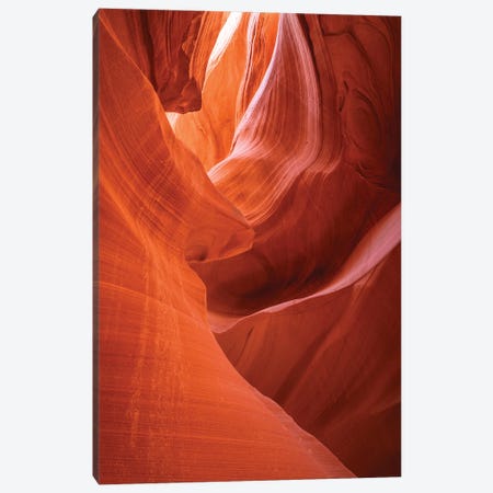 Slickrock Formations III, Lower Antelope Canyon, Navajo Indian Reservation, Arizona, USA Canvas Print #RBS151} by Russ Bishop Canvas Wall Art
