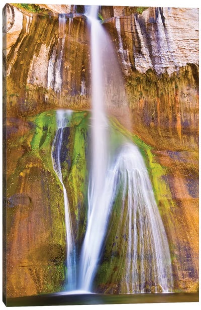 Lower Calf Creek Falls, Grand Staircase-Escalante National Monument, Utah, USA Canvas Art Print