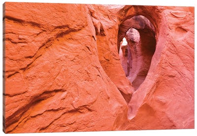 Sandstone formations in Peek-a-boo Gulch, Grand Staircase-Escalante National Monument, Utah, USA I Canvas Art Print