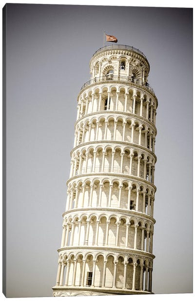 The Leaning Tower of Pisa, Pisa, Tuscany, Italy Canvas Art Print - Tuscany Art