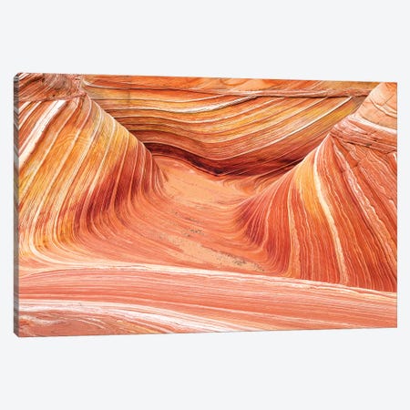 The Wave, Coyote Buttes, Paria-Vermilion Cliffs Wilderness, Arizona USA Canvas Print #RBS50} by Russ Bishop Canvas Artwork