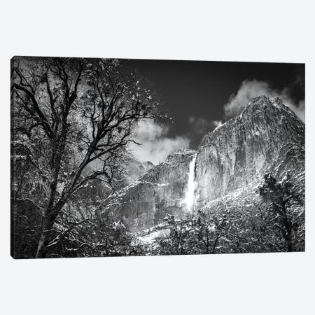 Yosemite Falls after a winter storm, Yosemite National Park, California, USA Canvas Print #RBS57} by Russ Bishop Art Print