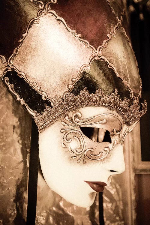 Carnival mask, Venice, Veneto, Italy