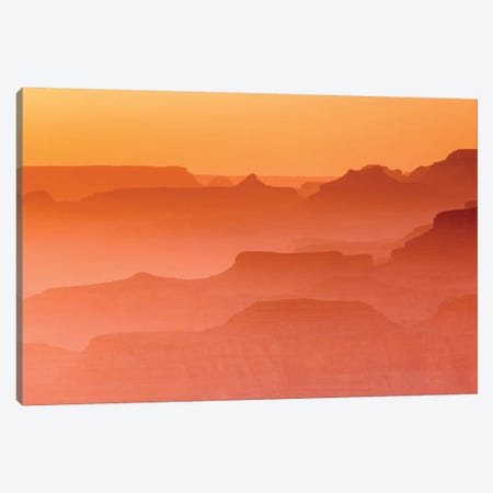 Evening Light, Grand Canyon National Park, Arizona, USA Canvas Print #RBS78} by Russ Bishop Canvas Wall Art