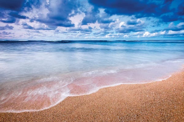 Russ Bishop: Evening Light IV, Tunnels Beach, Kauai, Hawaii, USA by Russ Bishop