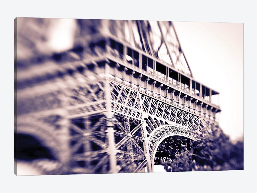 Detail of the Eiffel Tower. Paris, France by Russ Bishop 1-piece Art Print