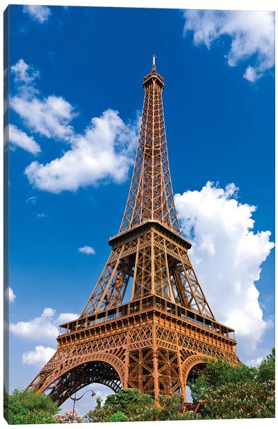 Eiffel Tower. Paris, France Canvas Art Print - Paris Photography