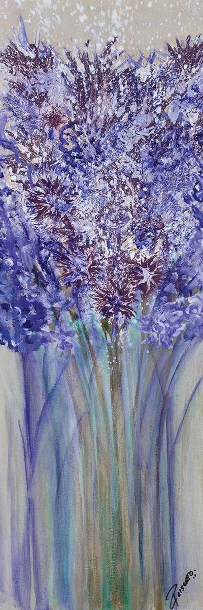 Lavender Strong II by Roberto Gonzalez canvas print