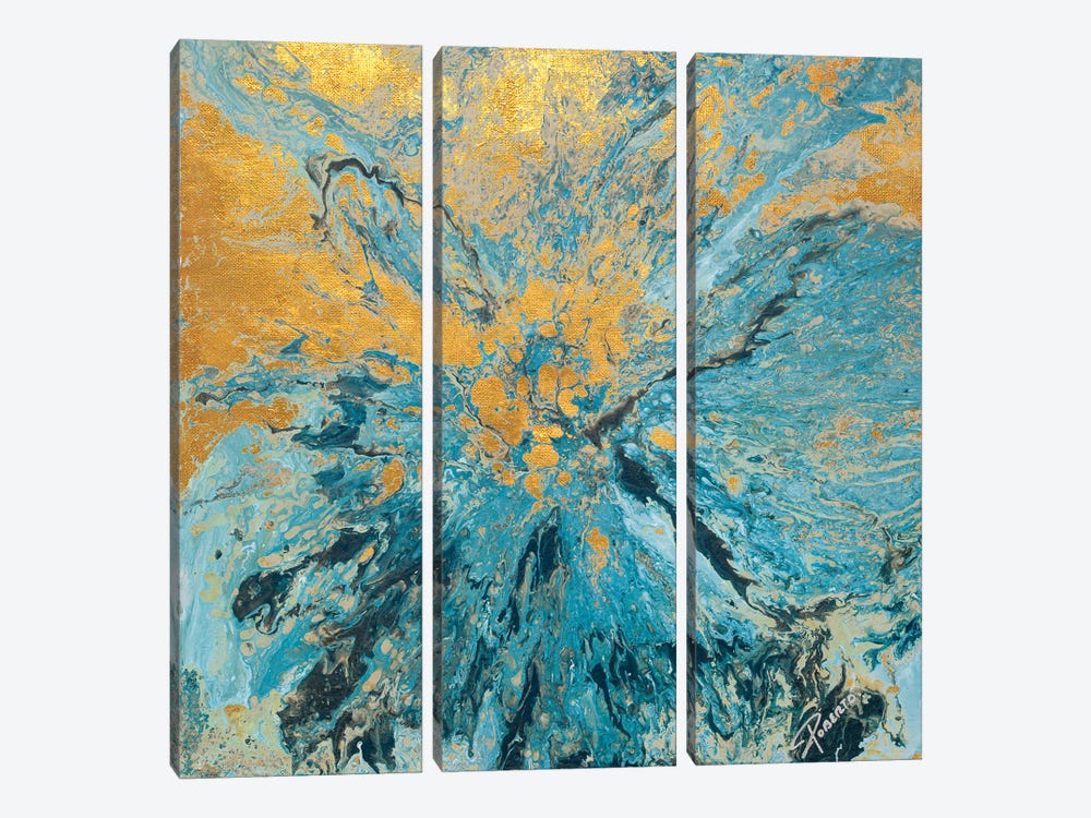 Earth And Water by Roberto Gonzalez 3-piece Canvas Art