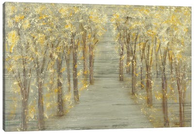 Gold Forest Canvas Art Print