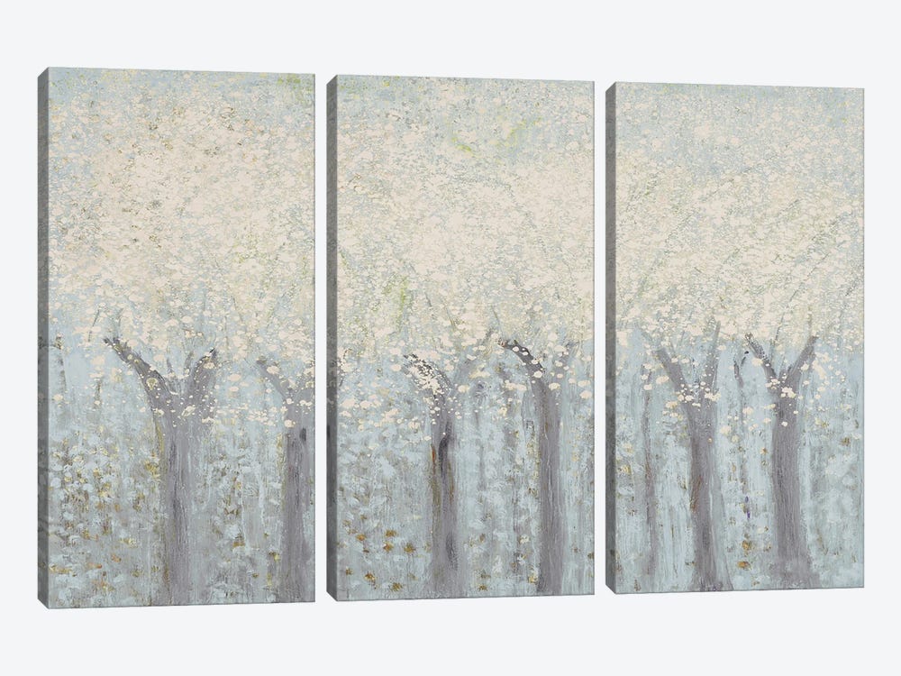 Spring Trees by Roberto Gonzalez 3-piece Canvas Art Print