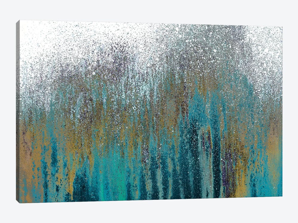 Teal Woods by Roberto Gonzalez 1-piece Canvas Art Print