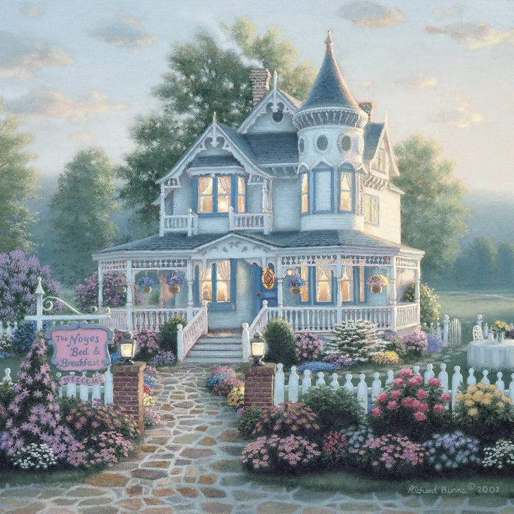 Victorian Days by Richard Burns wall art