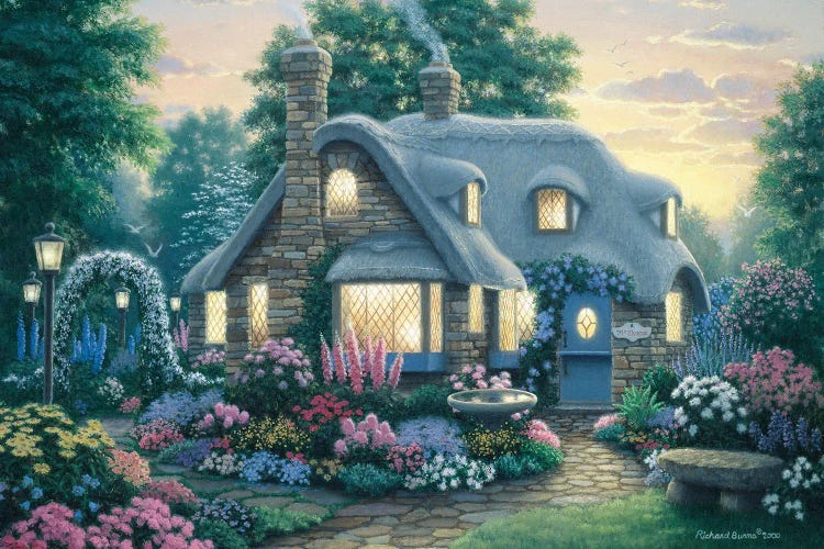 Peaceful Place by Richard Burns wall art