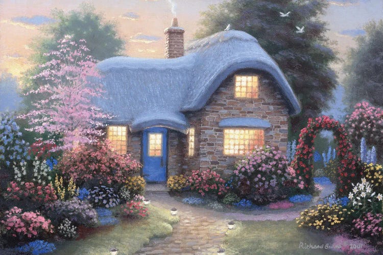 Hutchinson Cottage by Richard Burns wall art