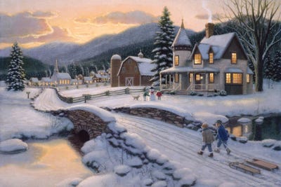 Days End by Richard Burns art print