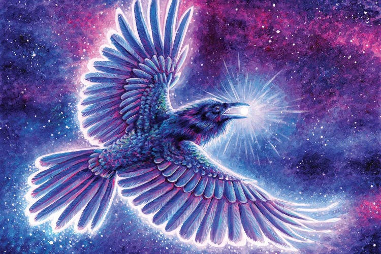 Raven Placing The Stars