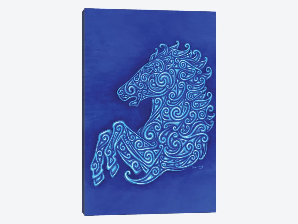 Celtic Horse by Rebecca Wang 1-piece Canvas Artwork