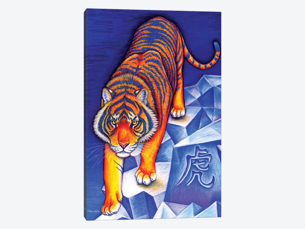 Year of the Tiger by Rebecca Wang 1-piece Canvas Print