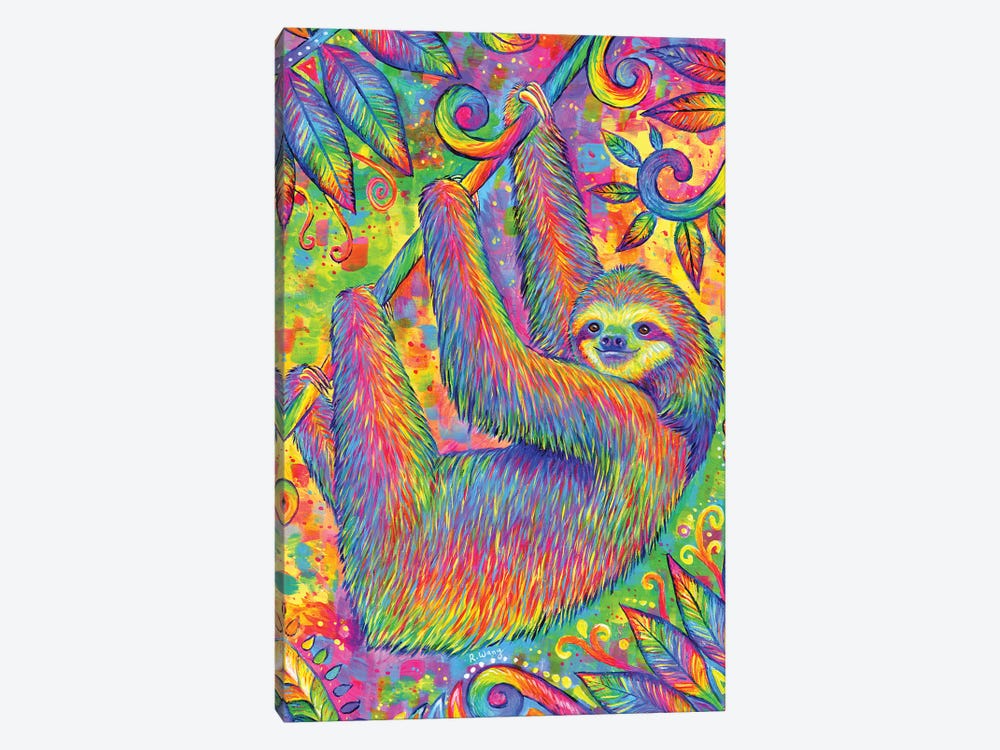 Hanging Around by Rebecca Wang 1-piece Canvas Print