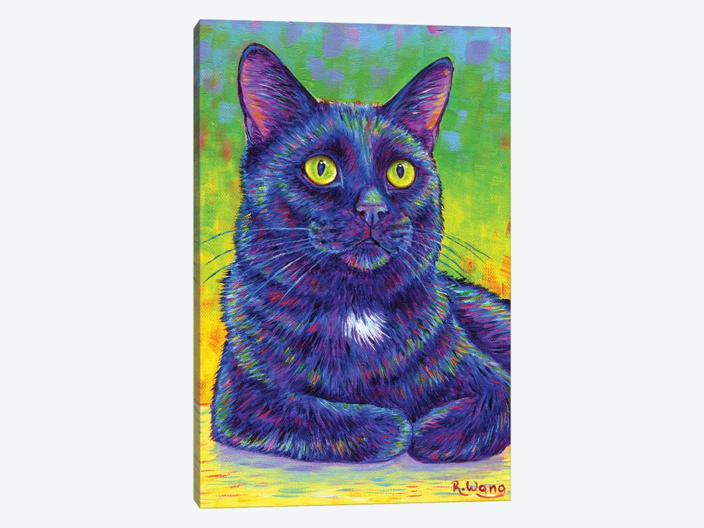 Little House Panther by Rebecca Wang 1-piece Canvas Art Print