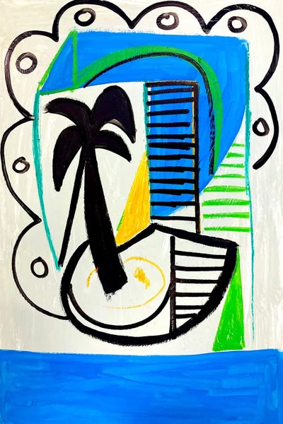 R A Langley: Palm Isle VI by R A Langley