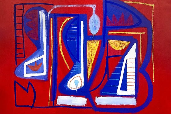 Blue & Red: Hot Rize II by R A Langley