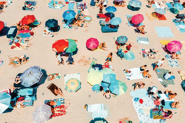 Colorful Umbrellas V by Radu Bercan wall art