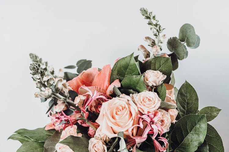 Coral Flower Bouquet