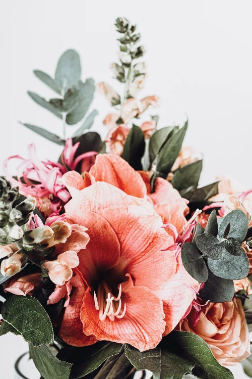 Coral Flower Bouquet II