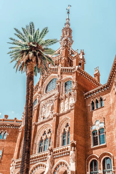 Catalonia: Hospital Santa Creu Barcelona by Radu Bercan