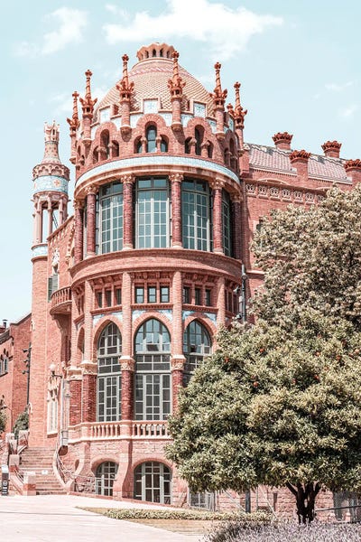 Catalonia: Hospital Santa Creu Barcelona III by Radu Bercan
