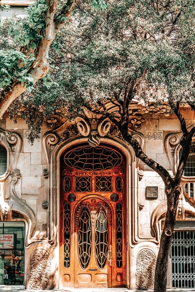 House Comalat Barcelona by Radu Bercan art print