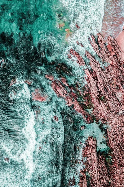 Ocean Waves by Radu Bercan metal wall art