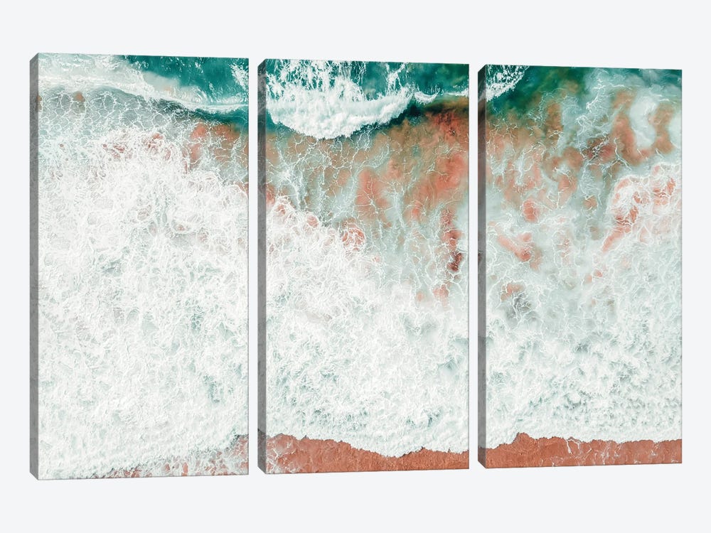 Ocean Waves III by Radu Bercan 3-piece Canvas Artwork