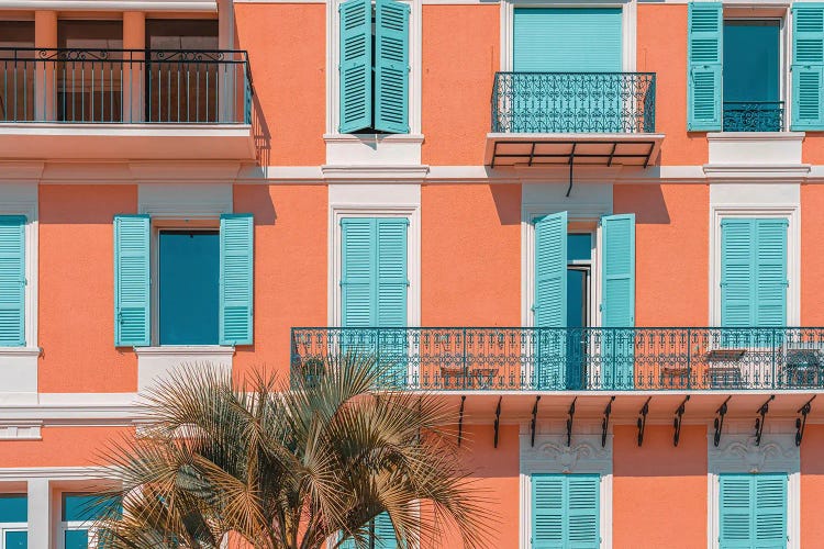 Orange Building by Radu Bercan wall art