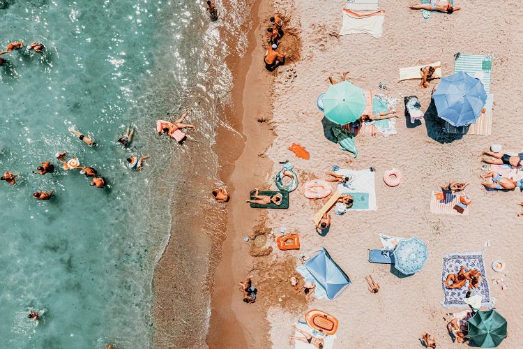 People Swimming in the Ocean