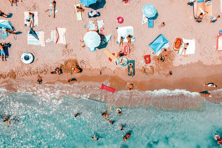 People Swimming in the Ocean II by Radu Bercan wall art