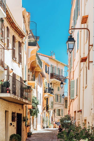 Radu Bercan: Street in Cannes III by Radu Bercan