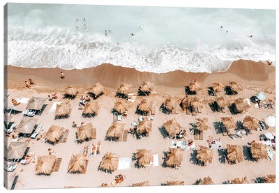 Teal Sea Portugal Canvas Art Print - Radu Bercan