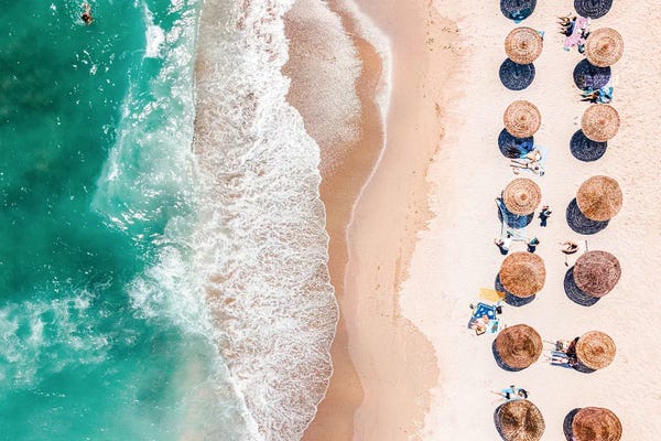 Radu Bercan: Turquoise Beach by Radu Bercan