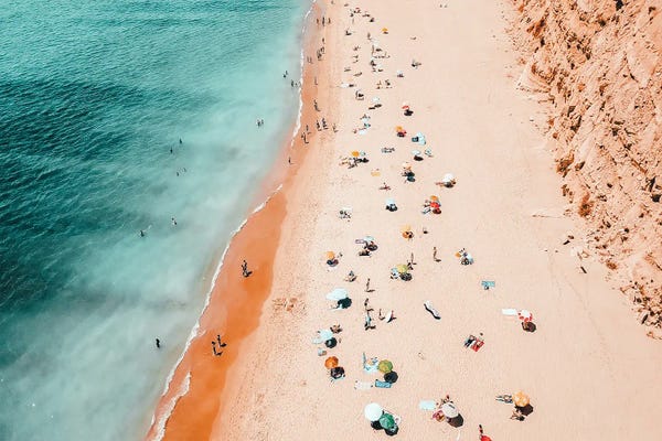 Umbrellas on Beach
