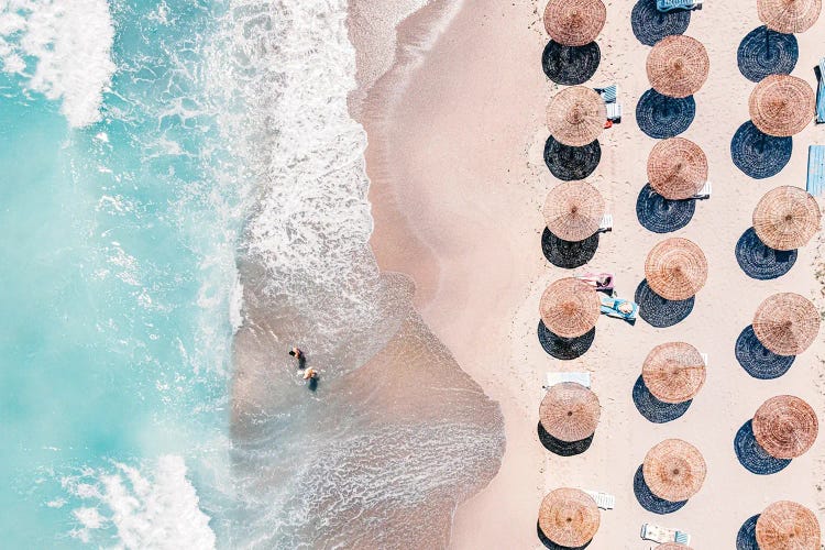 Umbrellas on Beach II