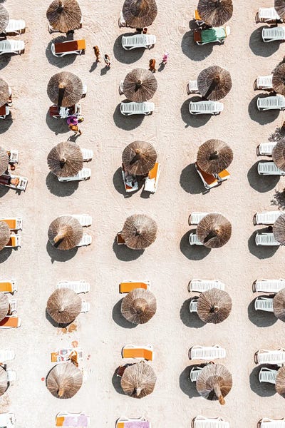 Umbrellas V by Radu Bercan metal wall art